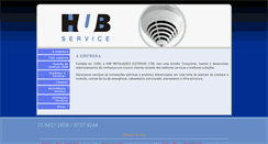 Desktop Screenshot of hubservice.com.br